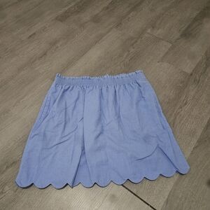 🌿J. CREW Light Blue Elastic Waist Skirt
